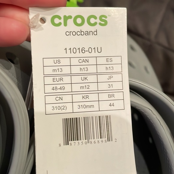NEW Crocs Mens sz 13 Crocband SUPER NICE!! - Picture 9 of 9